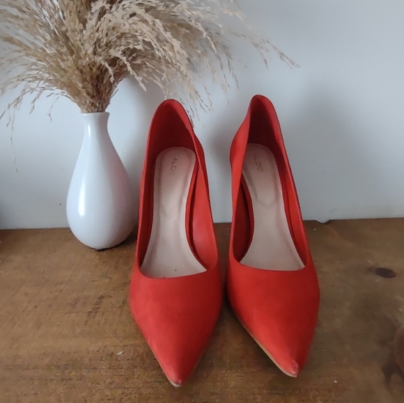Red pump 7.5 - Aldo - Picture 3 of 3